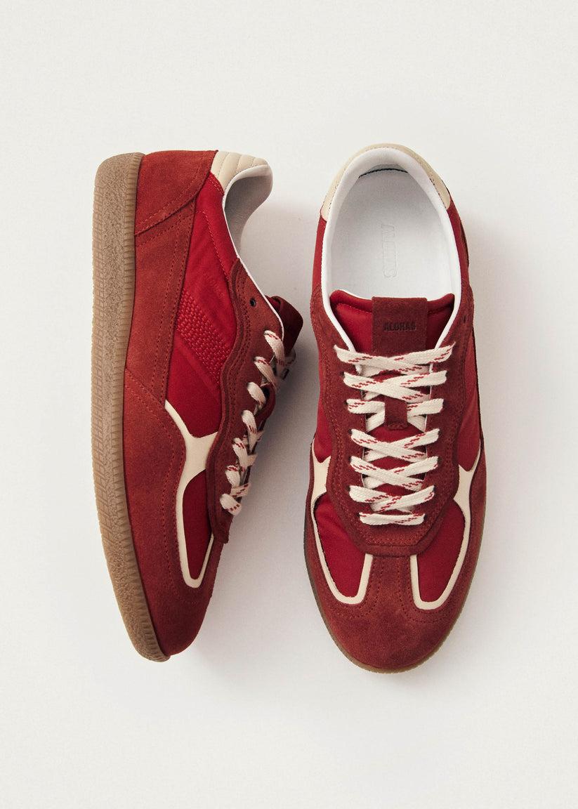 Alohas Tb.490 Rife Zapatillas de Cuero Rojo Brillante Tienda de fábrica