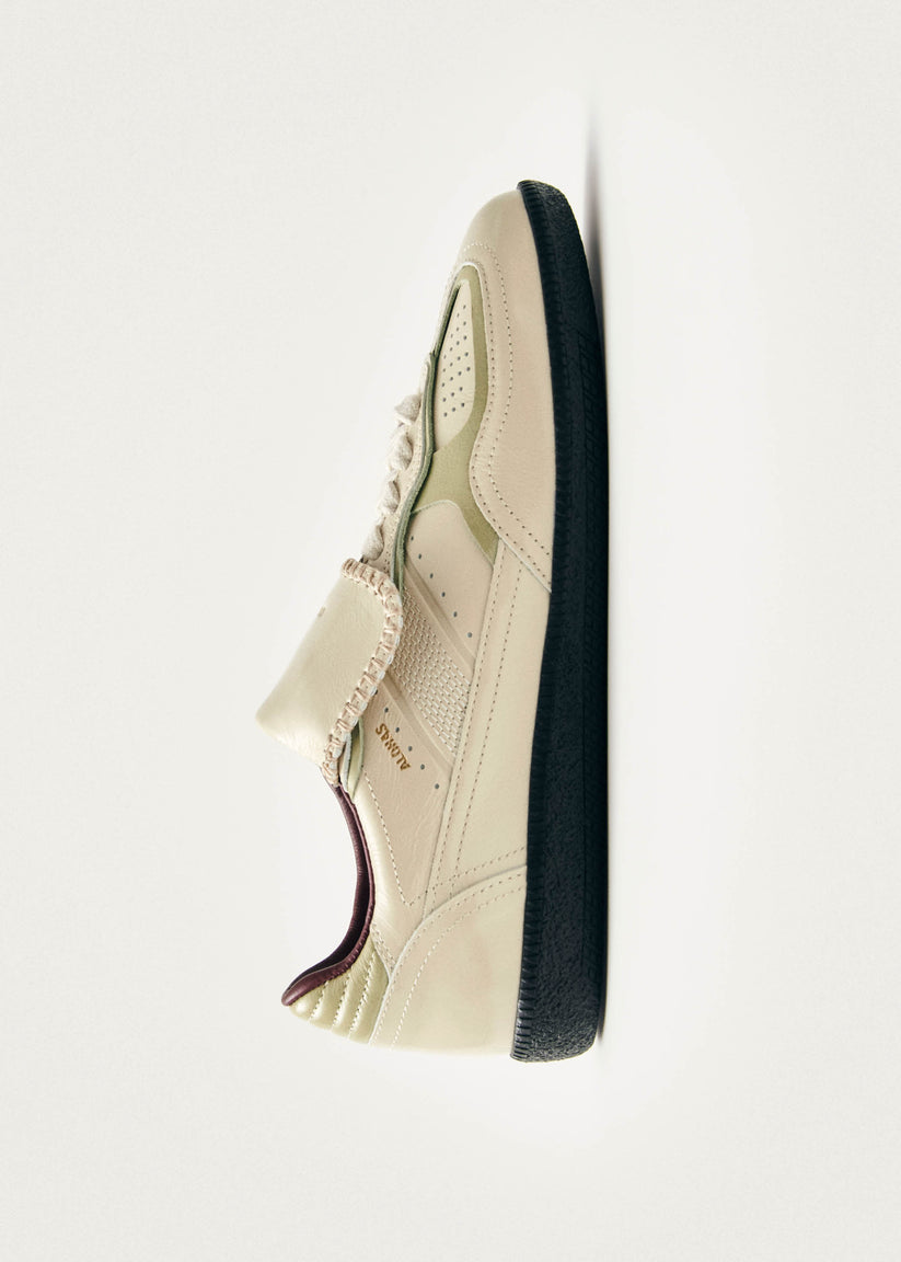 Alohas Tb.490 Club Onix Zapatillas de Cuero Color Crema Descuento por venta flash