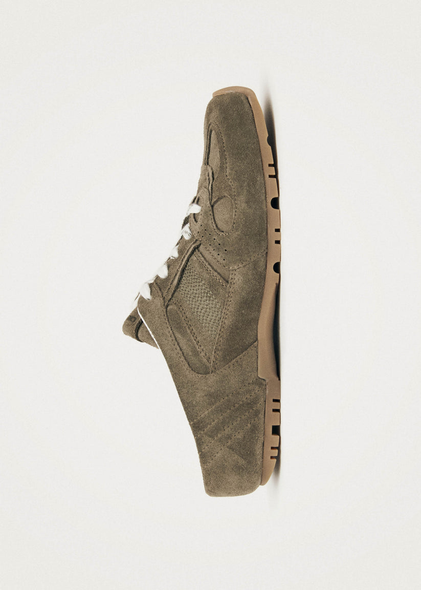 Alohas Tb.56 Mule Zapatillas de Cuero Color Caqui Outlet
