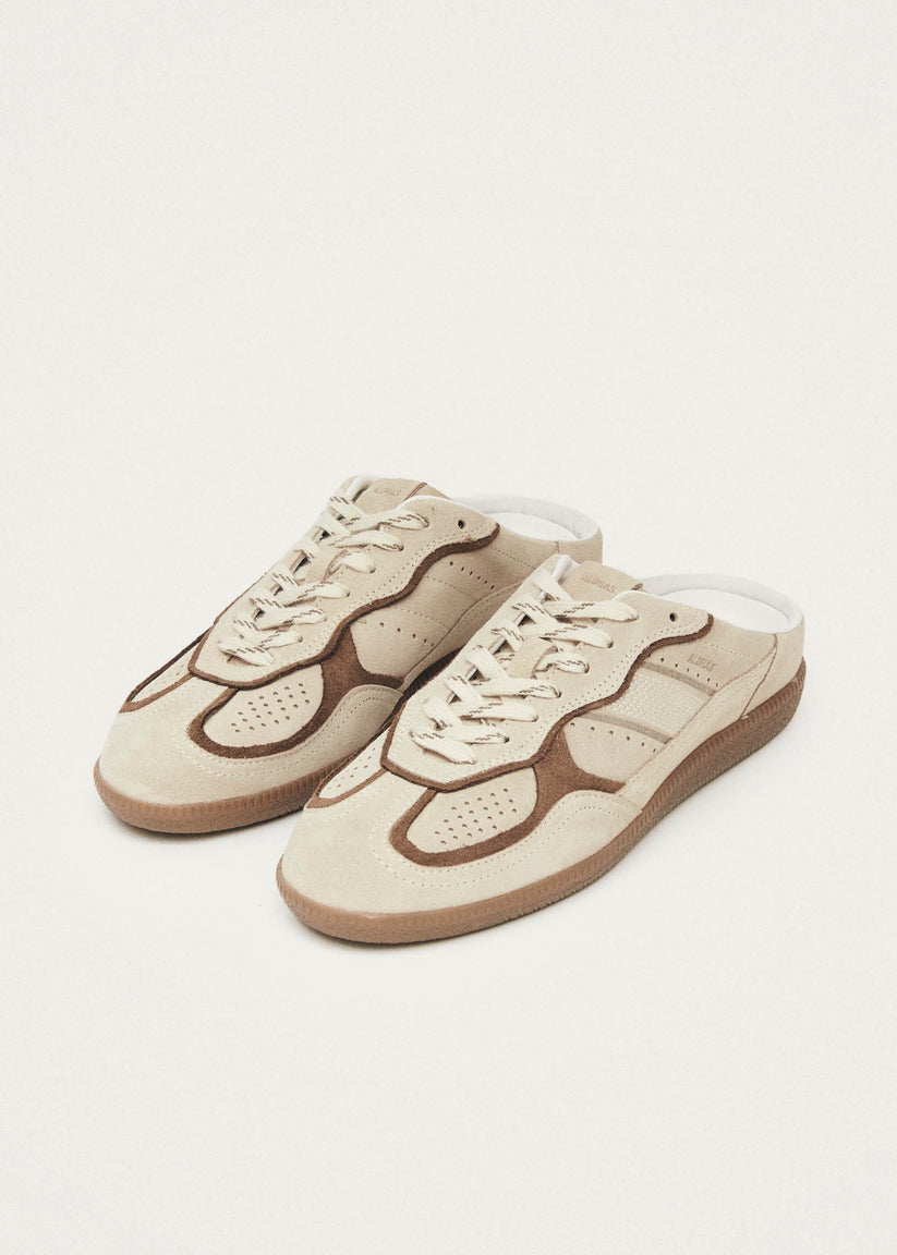 Alohas Tb.490 Mule Zapatillas de Cuero Color Crema Outlet online
