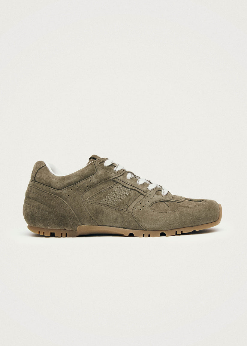 Alohas Tb.56 Suede Zapatillas de Cuero Verde Caqui Los más vendidos