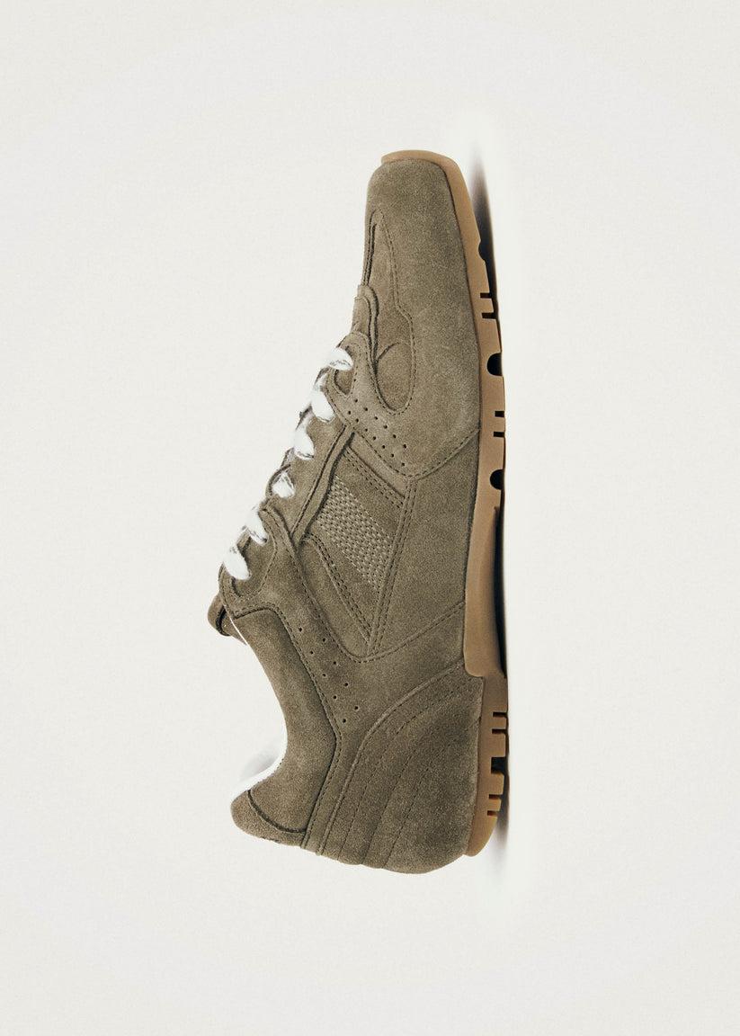 Alohas Tb.56 Suede Zapatillas de Cuero Verde Caqui Los más vendidos