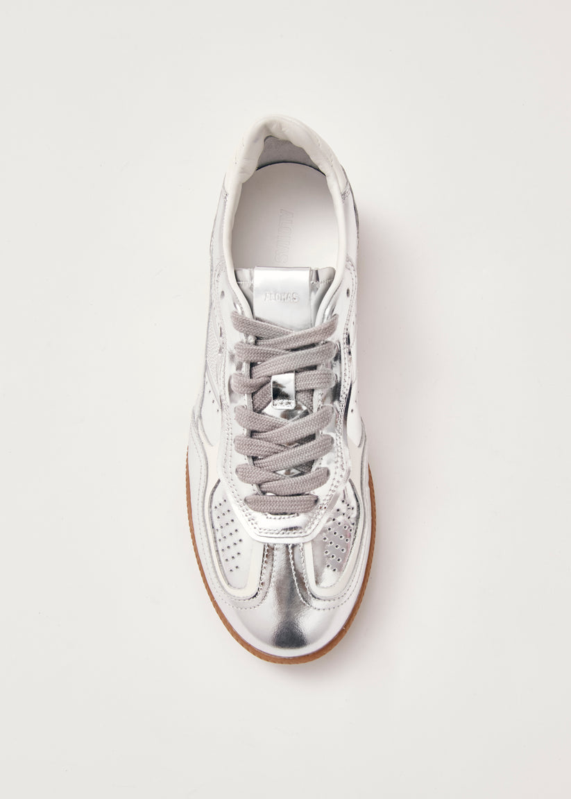 Alohas Tb.490 Rife Zapatillas de Piel Plateadas Mejor oferta