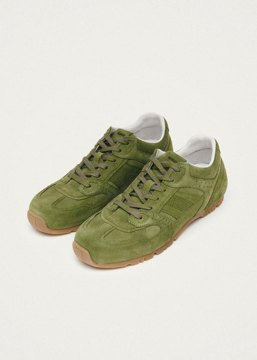 Alohas Tb.56 Suede Zapatillas de Cuero Verde Ofertas de temporada