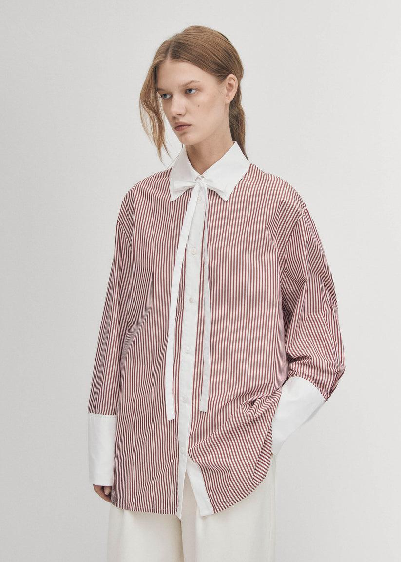 Alohas Sempe Camisa a Rayas Rojas Oferta especial
