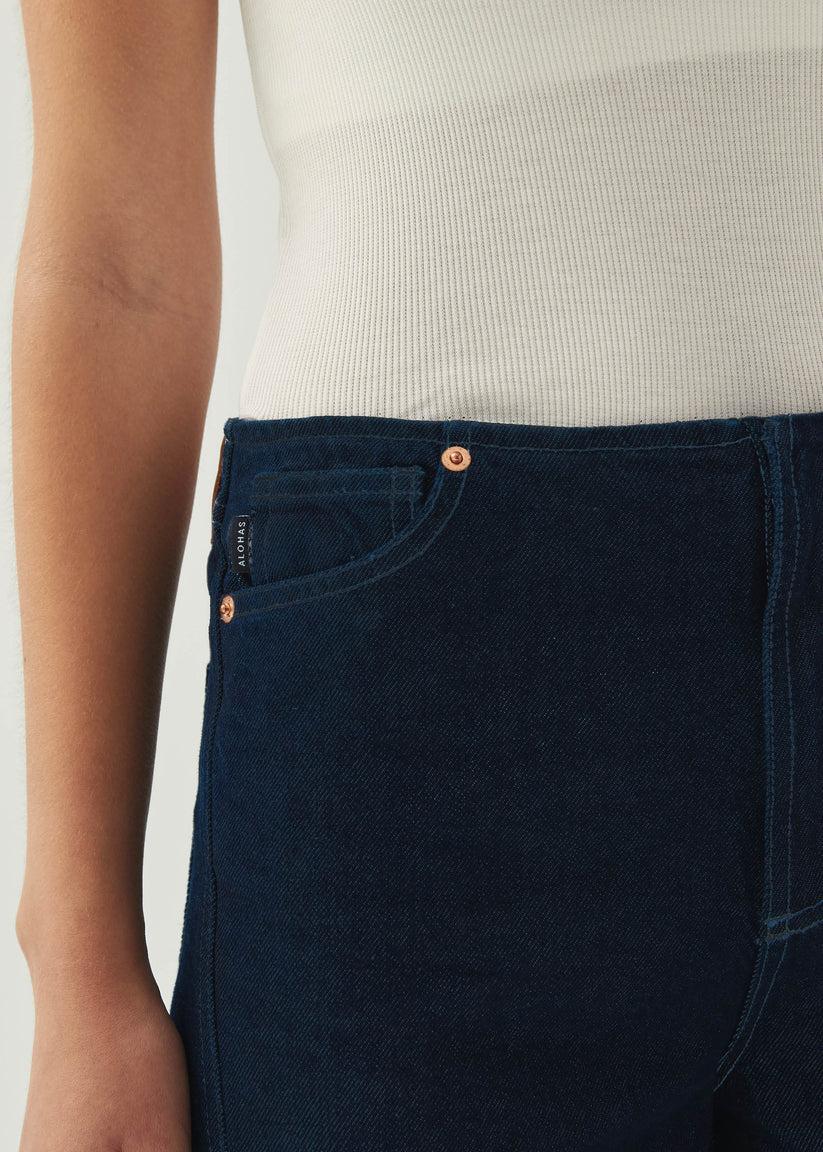 Alohas Magda Indigo Denim Trousers Envío gratis