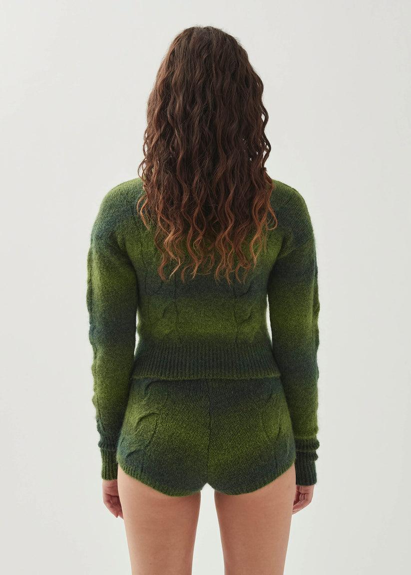 Alohas Aspen Jersey Verde de Punto COMPRAR AHORA