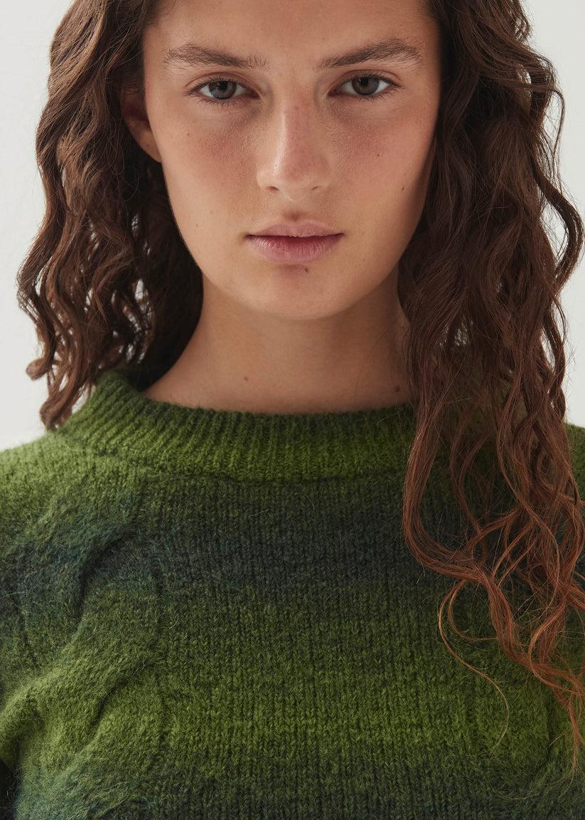 Alohas Aspen Jersey Verde de Punto COMPRAR AHORA