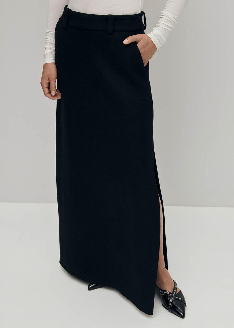 Alohas Falgar Black Skirt Superdescuento
