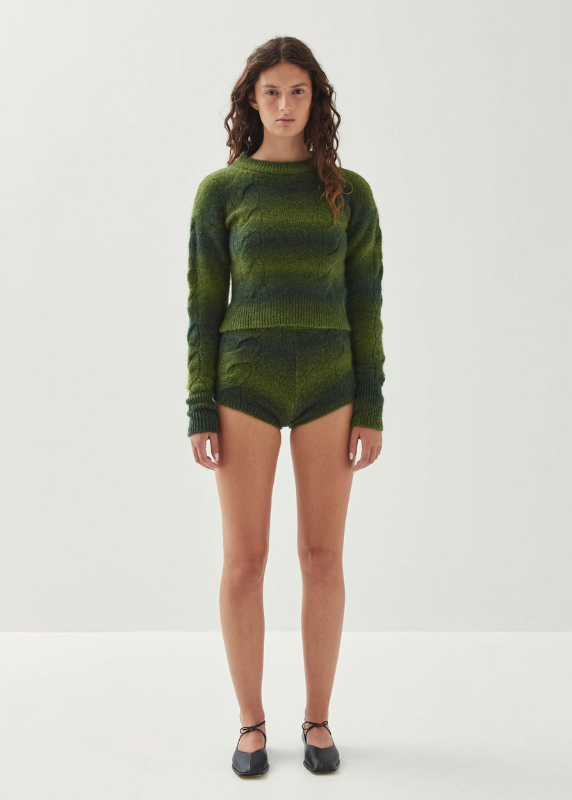 Alohas Monte Shorts de Punto Verdes Grandes descuentos