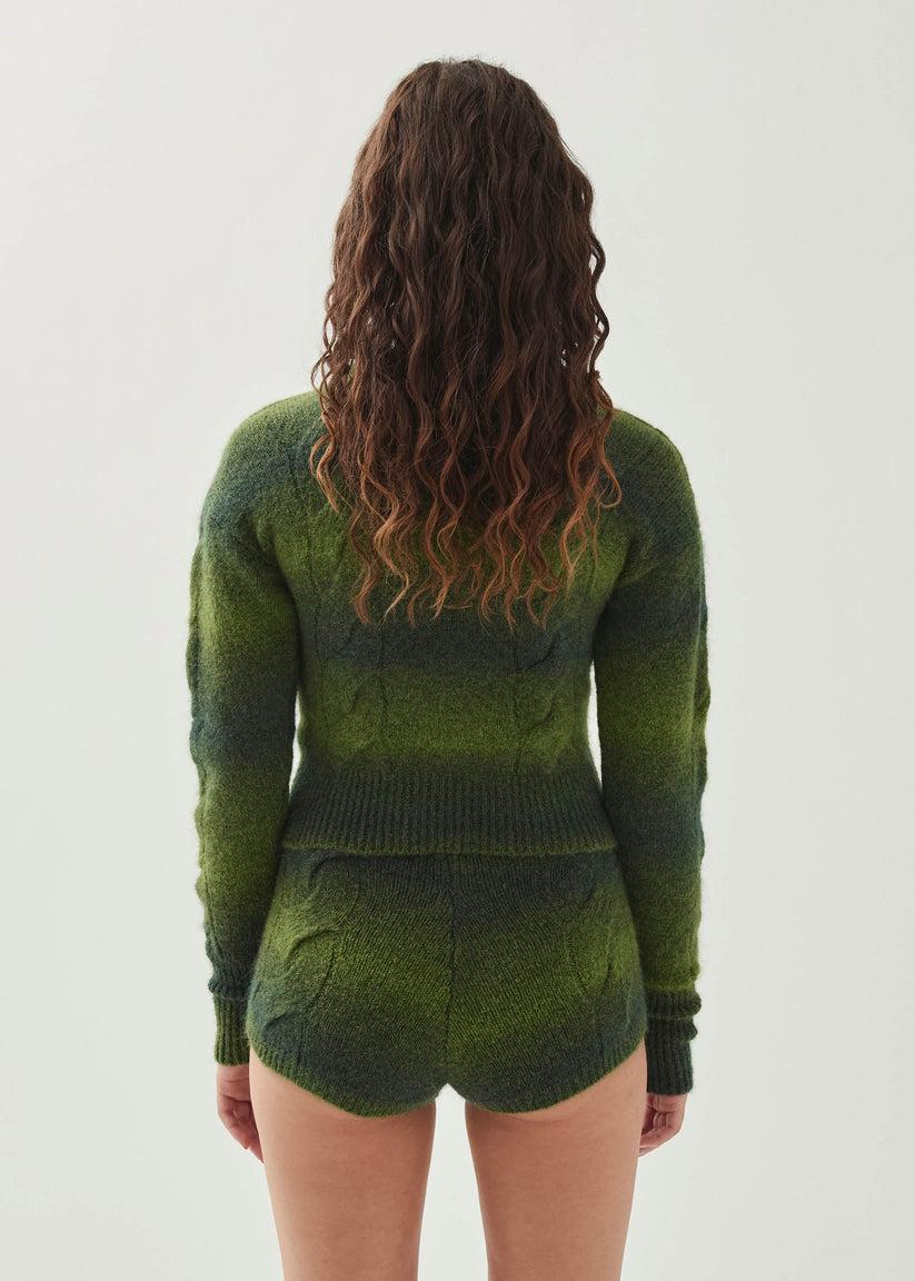 Alohas Monte Shorts de Punto Verdes Grandes descuentos