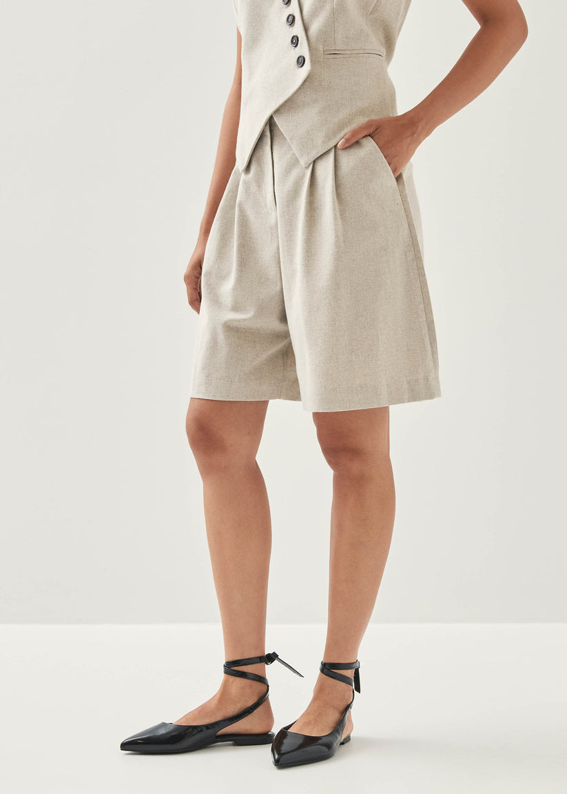 Alohas Niselle Cream Shorts Limitado a 3 días