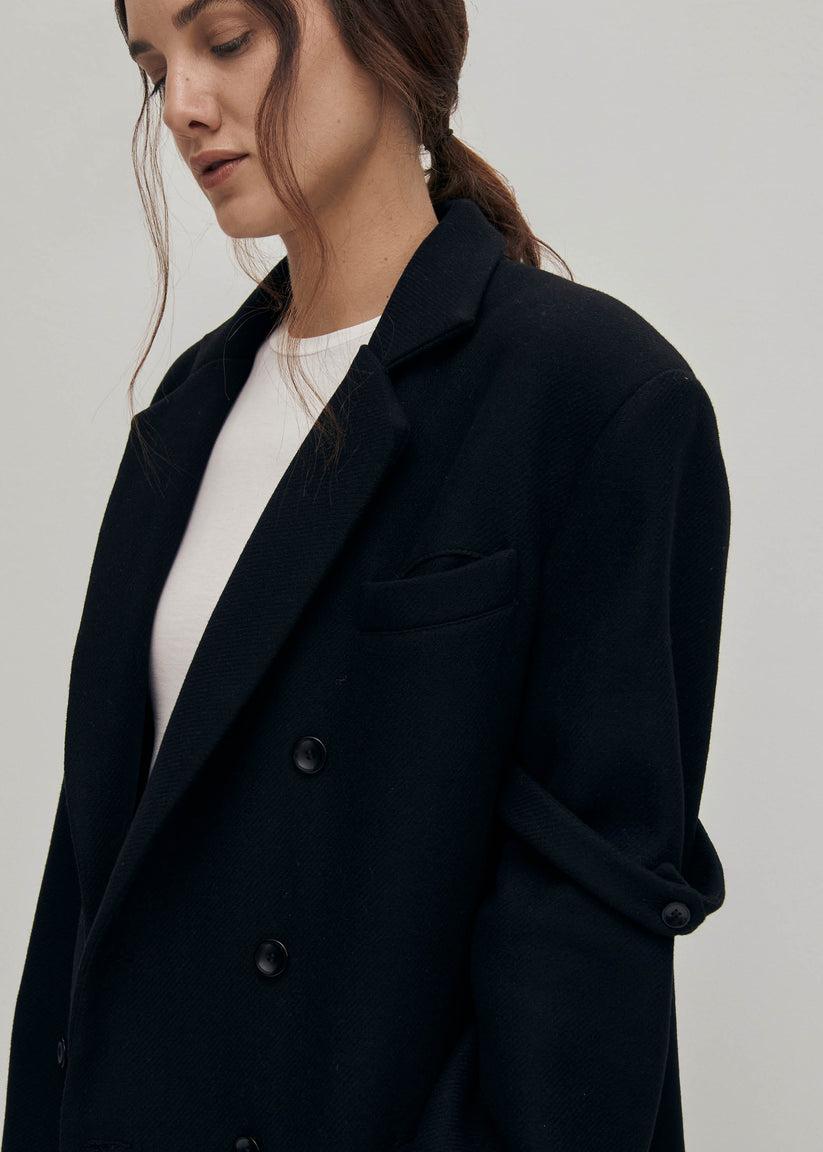 Alohas Amber Black Blazer Ahorra y exporta