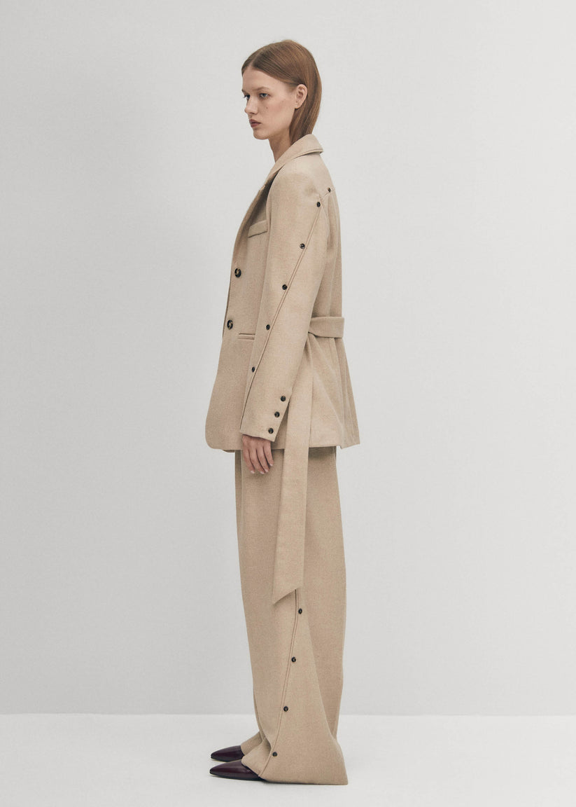 Alohas Beth Blazer Beige Precios de Black Friday