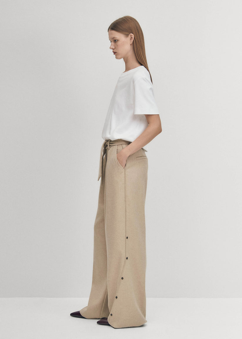 Alohas Abbie Pantalones Beige En oferta