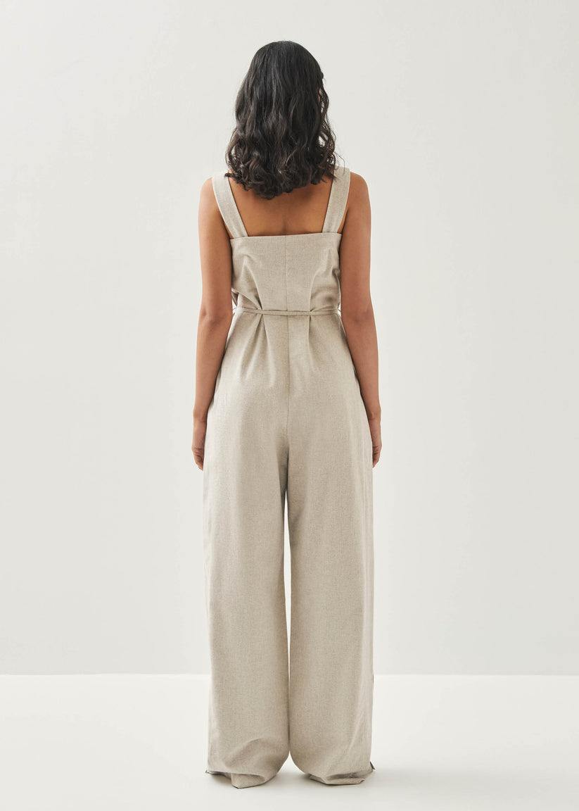 Alohas Inguer Cream Jumpsuit Descuentos del mes