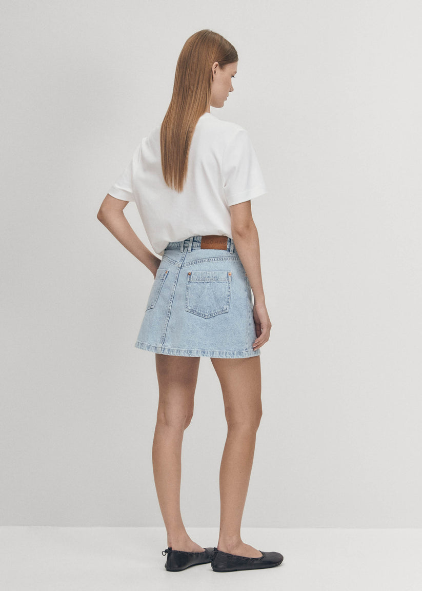 Alohas Boston Falda Vaquera Azul Outlet