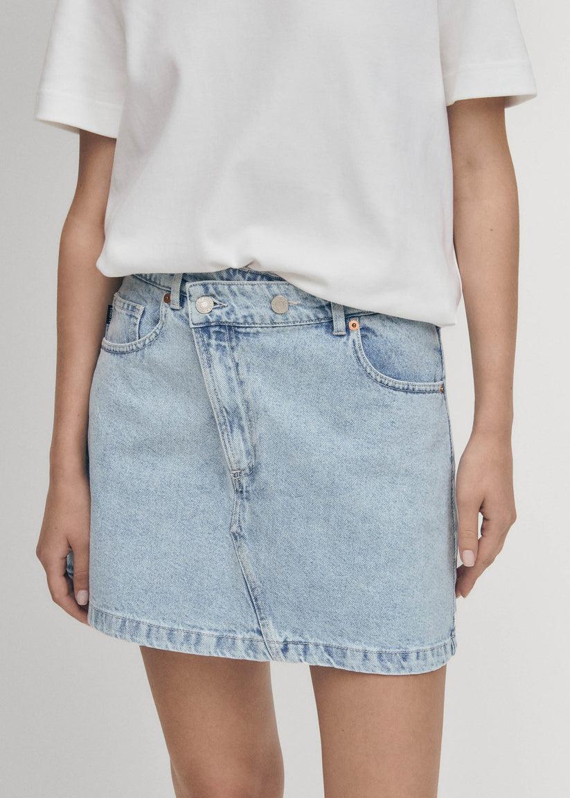 Alohas Boston Falda Vaquera Azul Outlet