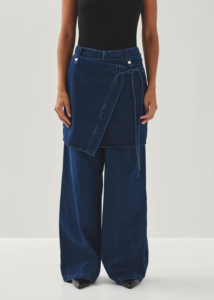 Alohas Liliana Jeans en Denim Azul Los más vendidos