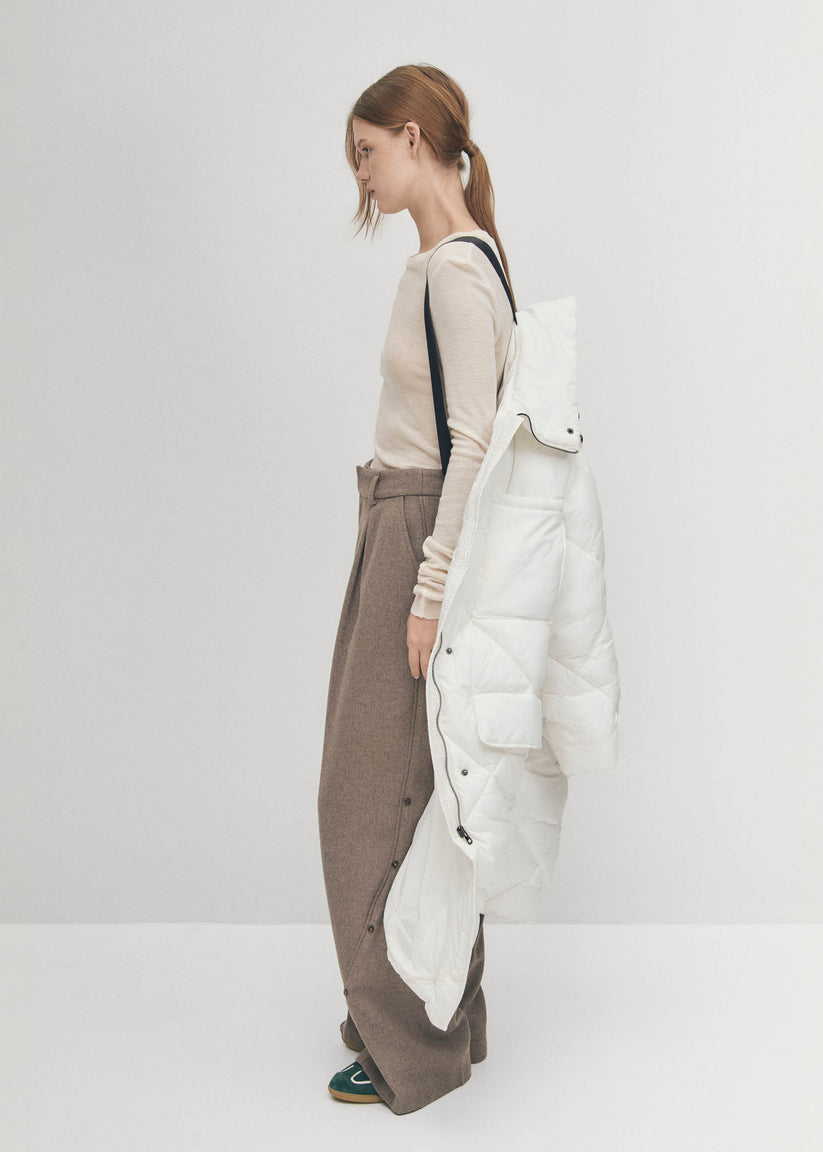Alohas Colorado Abrigo Acolchado Blanco Mejor oferta