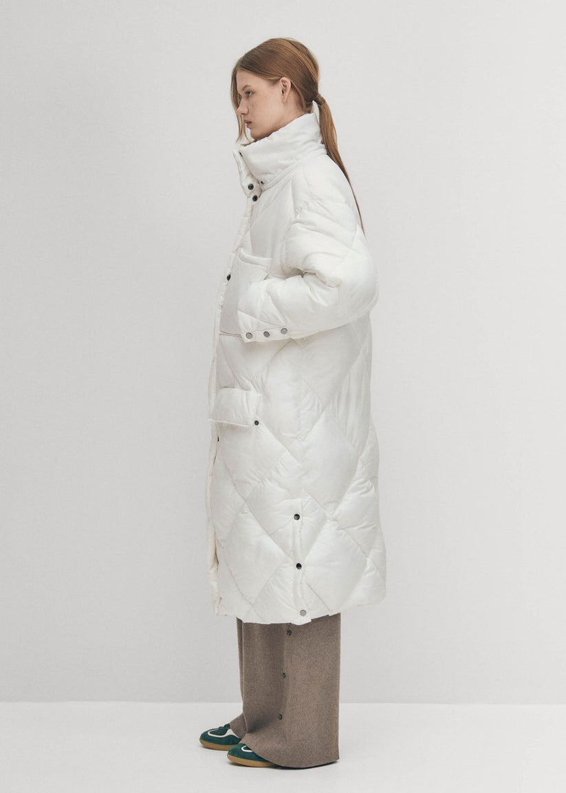 Alohas Colorado Abrigo Acolchado Blanco Mejor oferta
