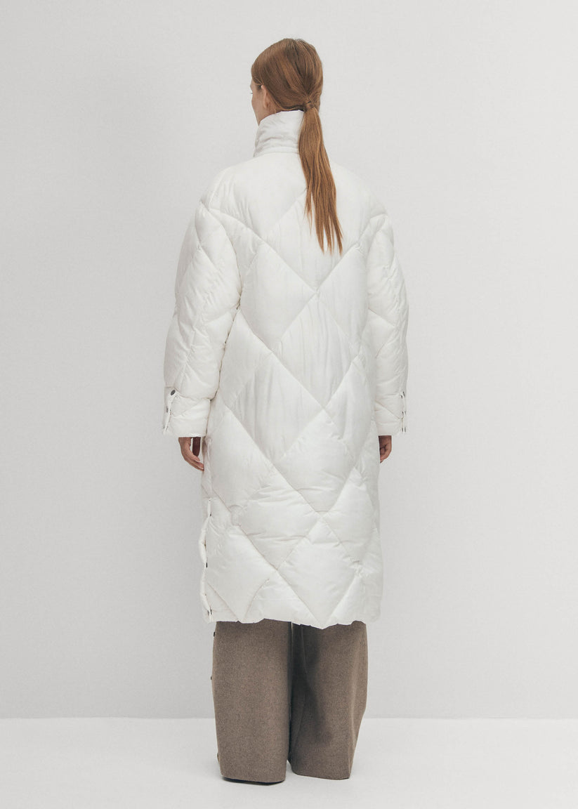 Alohas Colorado Abrigo Acolchado Blanco Mejor oferta