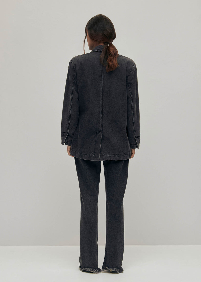 Alohas Sandra Blazer Vaquera Negra Rebajas top