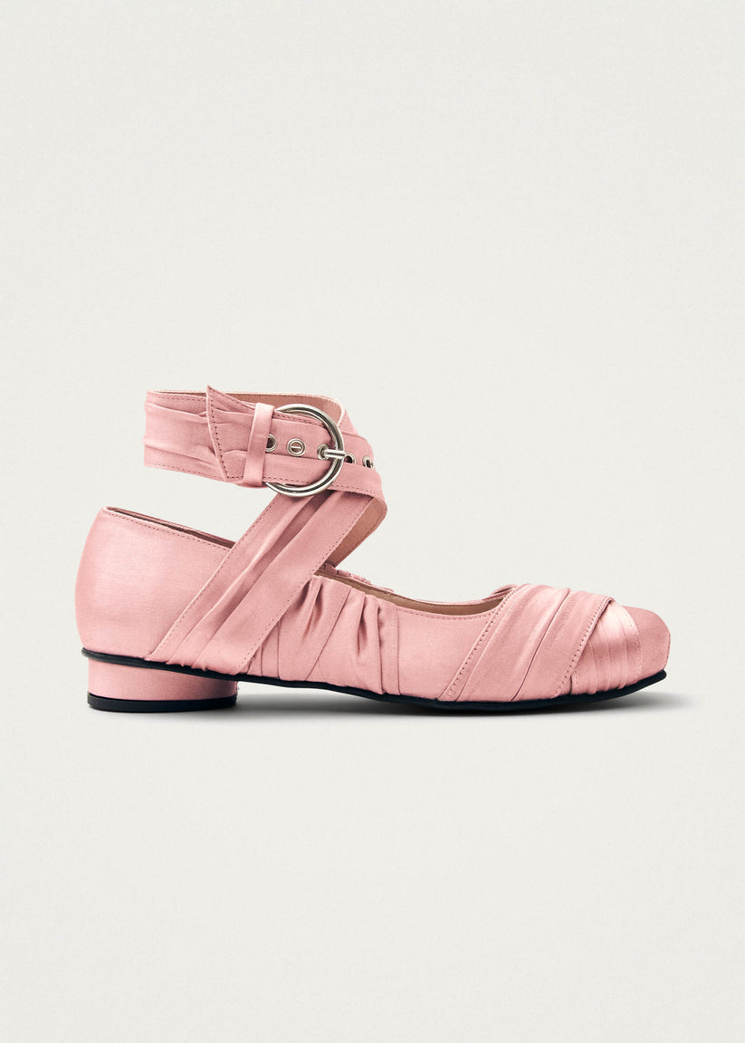 Alohas Volant Silky Bailarinas Color Rosa Tienda