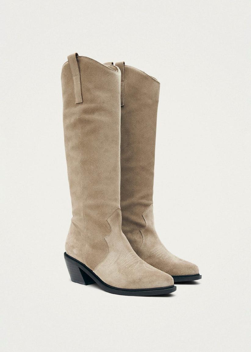 Alohas Mount Suede Botas de Ante Beige Oferta especial