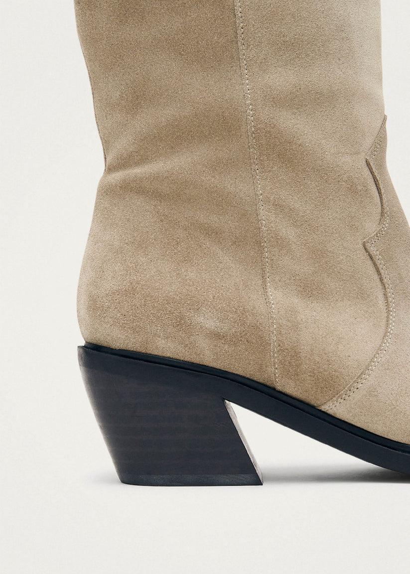 Alohas Mount Suede Botas de Ante Beige Oferta especial