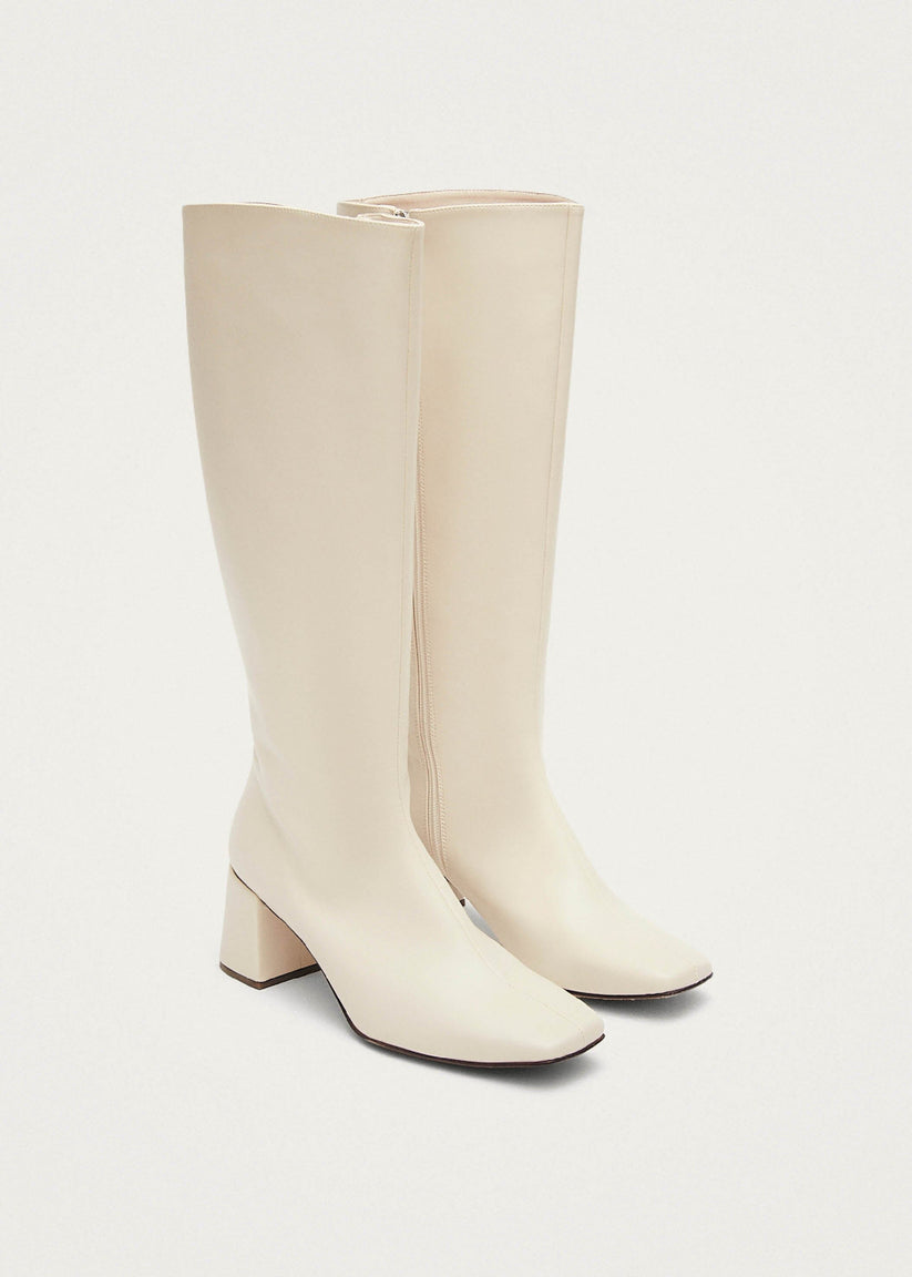 Alohas Chalk Botas Blancas de Piel Vegana Envío gratis
