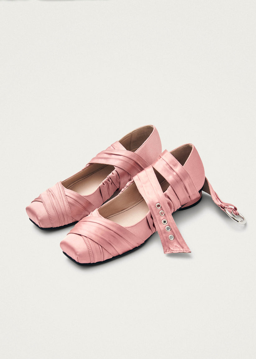 Alohas Volant Silky Bailarinas Color Rosa Ofertas de temporada