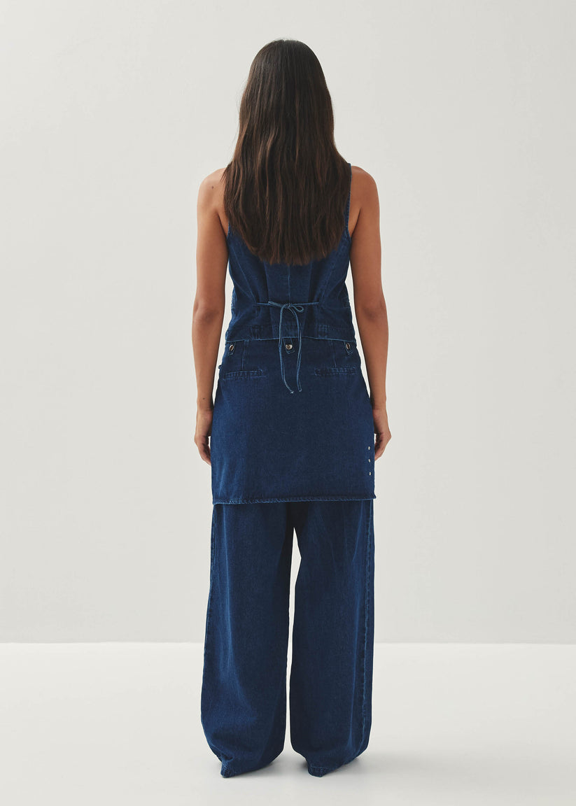 Alohas Sabre Chaleco Vaquero Azul Ofertas
