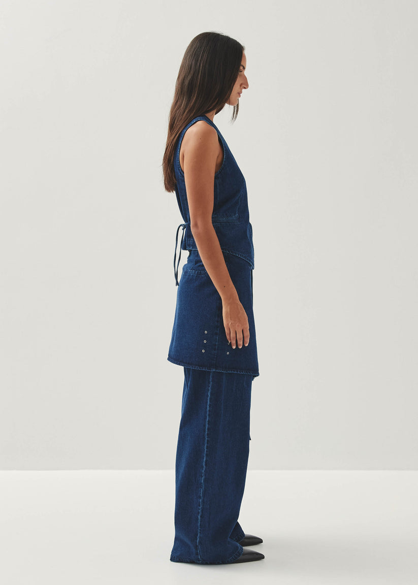 Alohas Sabre Chaleco Vaquero Azul Rebajas top