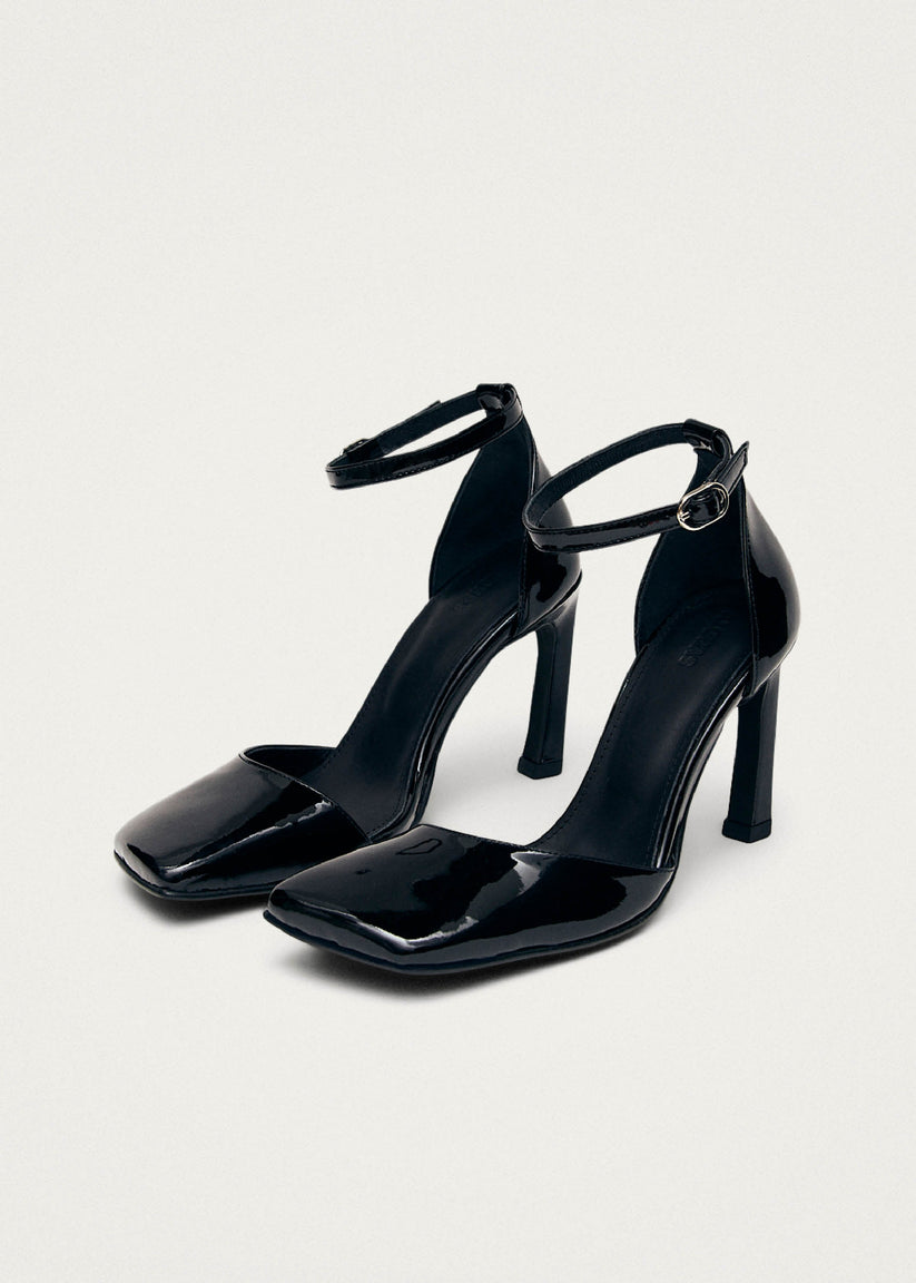 Alohas Liebe Onix Tacones de Cuero Negro ÚLTIMAS EDICIONES