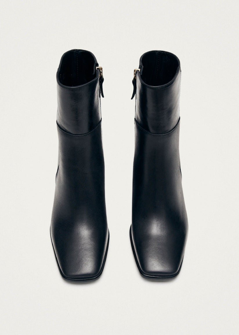 Alohas West Botas de Piel Negras Solo hoy