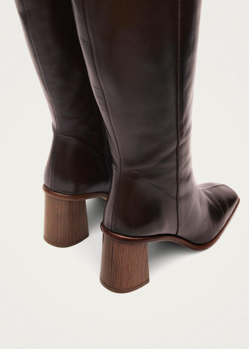 Alohas East Botas Marrones de Piel Oferta exclusiva