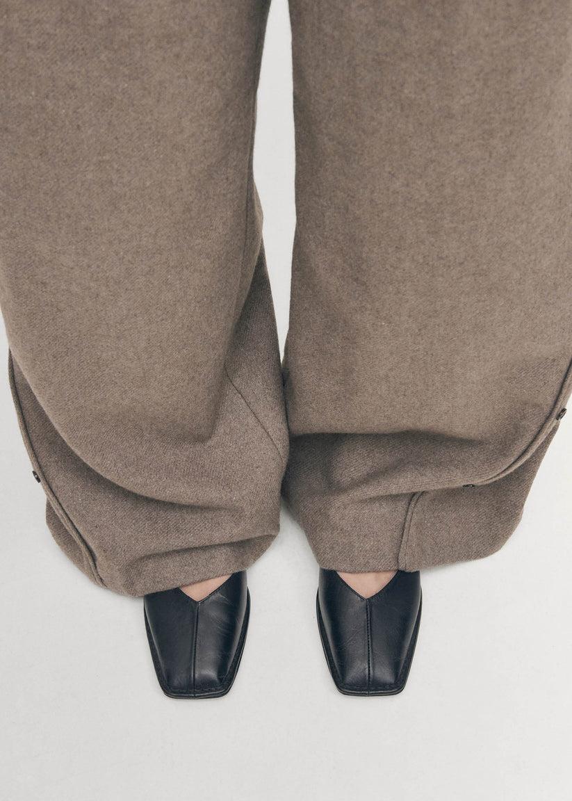 Alohas Sway Bailarinas Negras de Piel Descuento