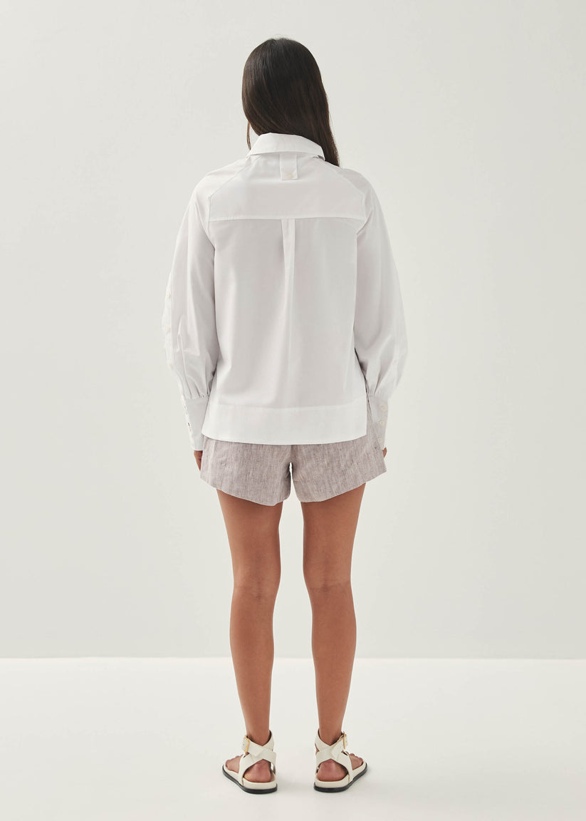 Alohas Aiko Camisa Blanca Venta caliente