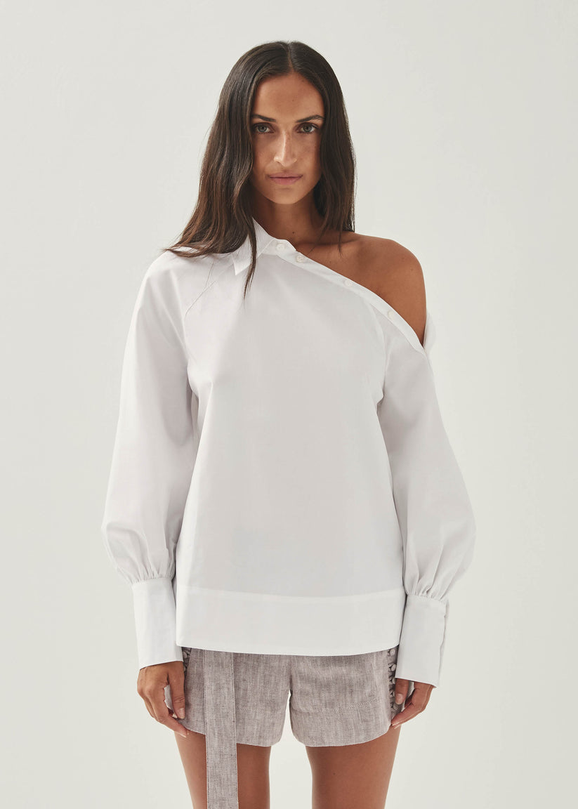 Alohas Aiko Camisa Blanca Venta caliente