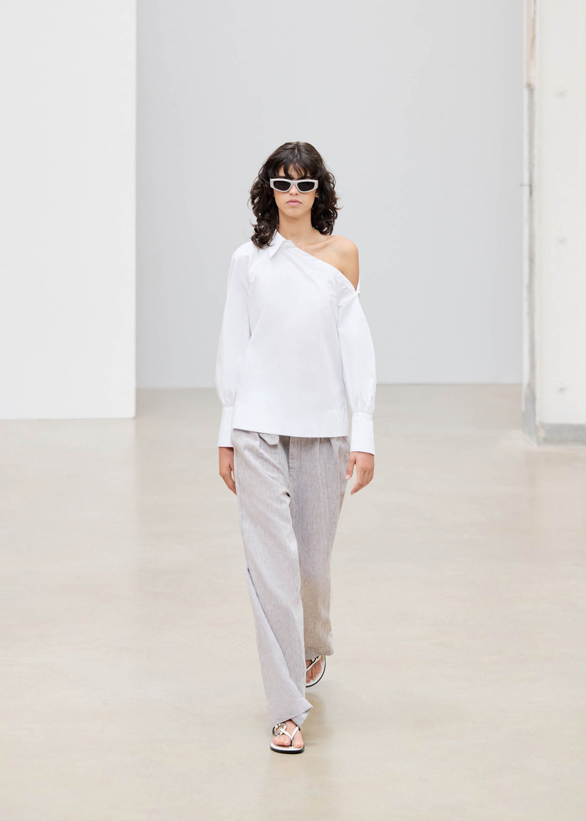 Alohas Aiko Camisa Blanca Venta caliente