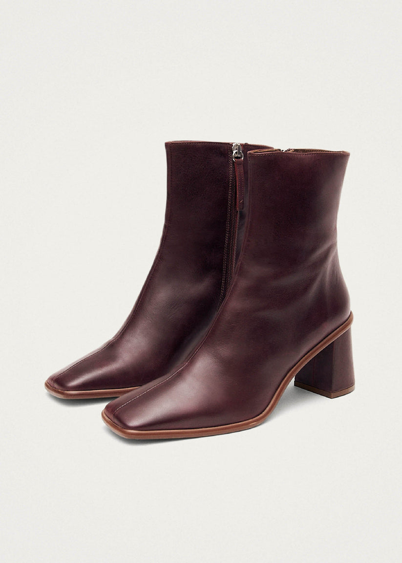 Alohas West Cape Botas Rojas de Piel Últimos 3 días