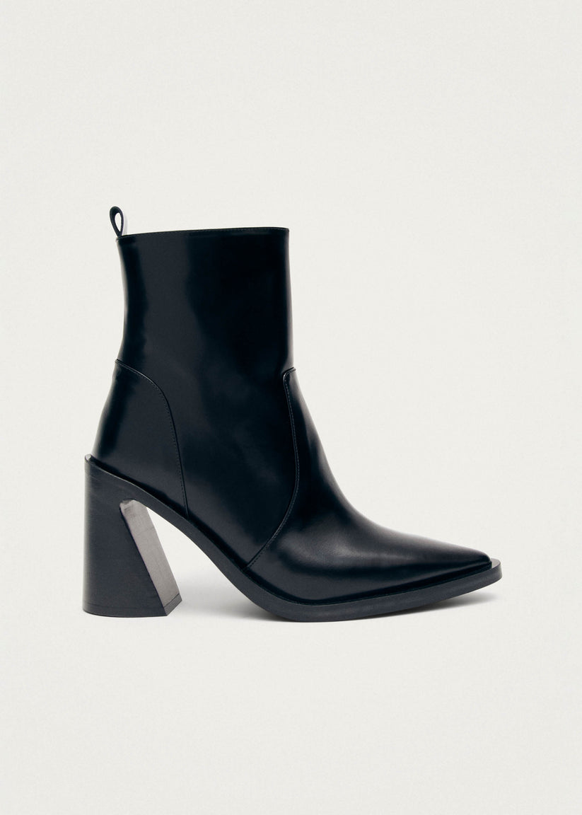 Alohas Haylo Botines de Cuero Negro Promoción trimestral