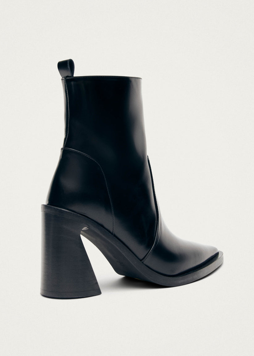 Alohas Haylo Botines de Cuero Negro Promoción trimestral