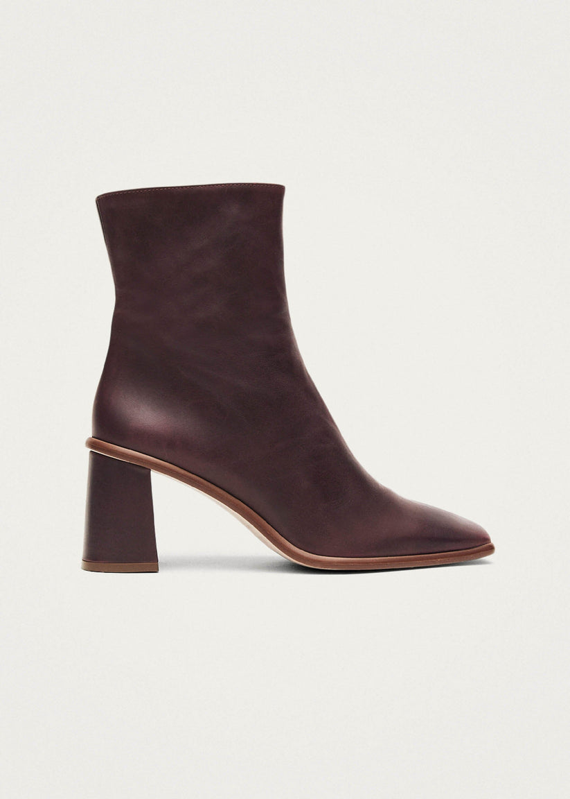 Alohas West Cape Botas Rojas de Piel Liquidación