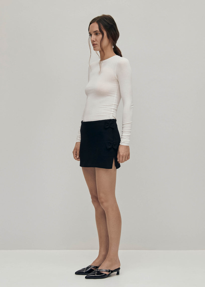 Alohas Minzi Black Skirt Gran oferta