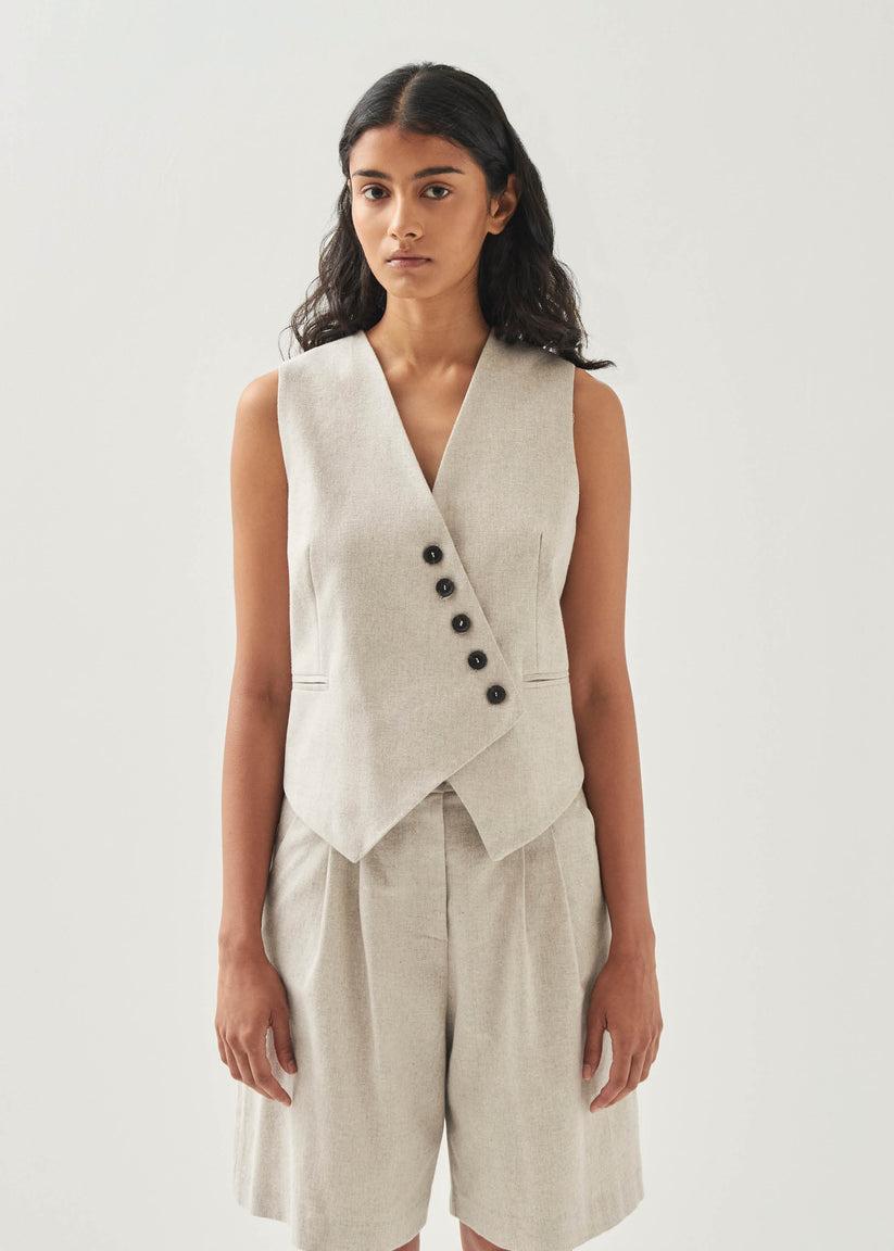 Alohas Totti Cream Vest Oferta especial