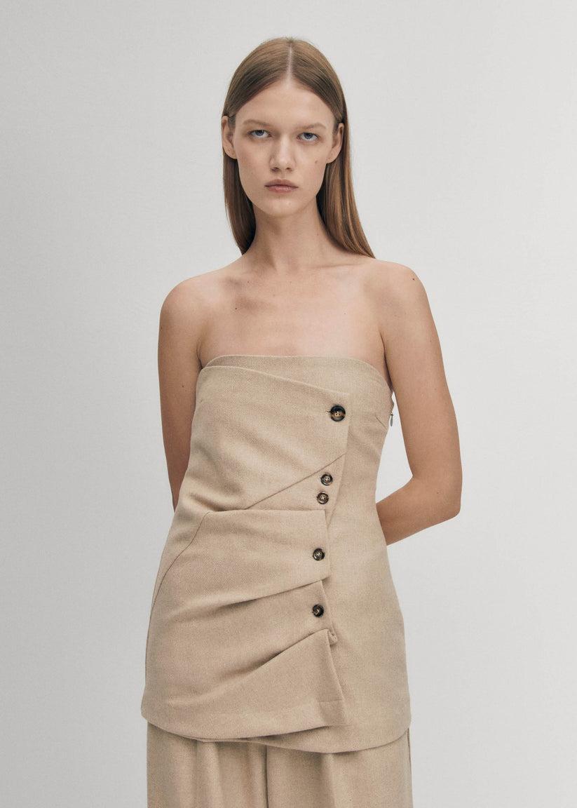 Alohas Top Moon Beige Oferta especial de fábrica