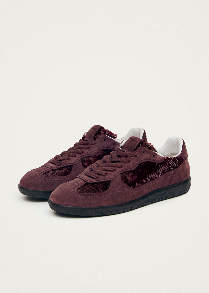 Alohas Tb.490 Glint Burgundy Leather Sneakers Grandes descuentos