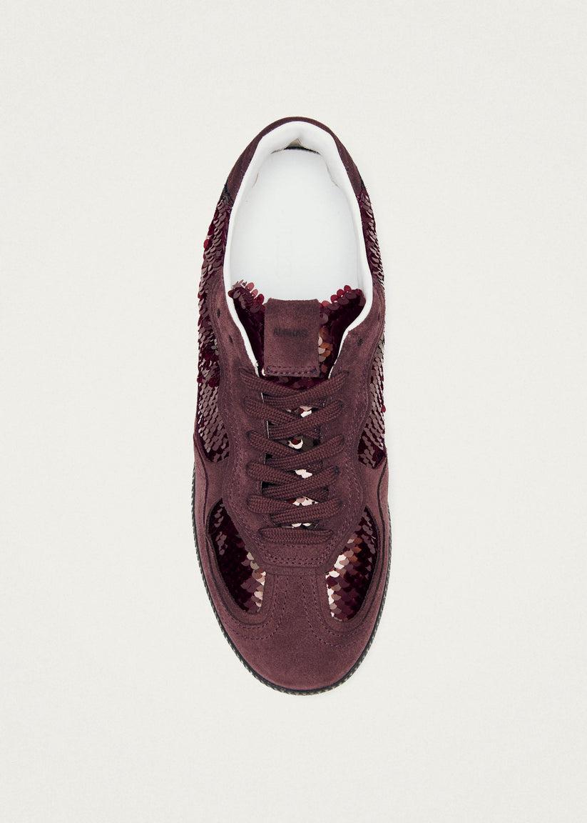 Alohas Tb.490 Glint Burgundy Leather Sneakers Grandes descuentos